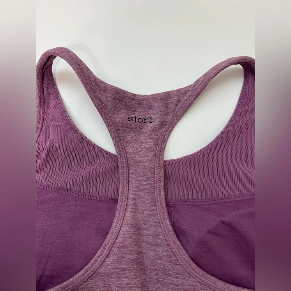 STORI Long line bra in light purple - Picture 4 of 7